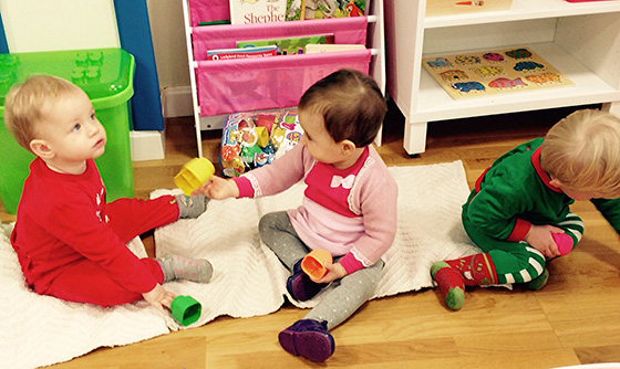 Bebes aprendiendo inglés en Palencia